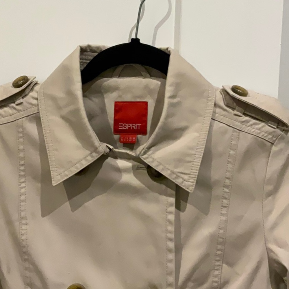 Esprit Women's Beige Trench Coat